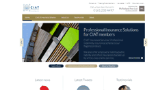 Desktop Screenshot of ciat-insurance.co.uk